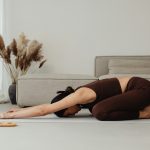 sleep yoga childs pose